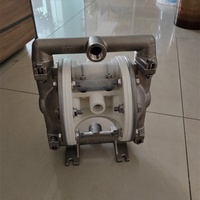 Pompe Versamatic 1/2 "Elima-Matic boulonnée en métal AODD pompe E5SP5T559 SS collecteur PTFE diaphragme pompe de contrôle à billes pour l'envoi d'acide nitrique
