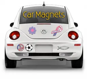 Factory Make Sticker Magnet bumper sticker magnet