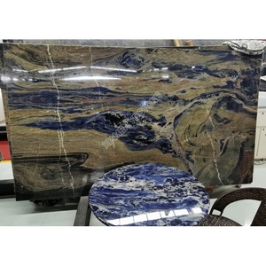 Losa de azulejo de mármol, <span class=keywords><strong>encimera</strong></span> de <span class=keywords><strong>cocina</strong></span>, <span class=keywords><strong>granito</strong></span> azul, bahia sodalite, al mejor <span class=keywords><strong>precio</strong></span> - Product Image 4