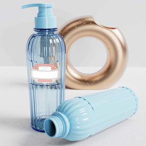 <span class=keywords><strong>Gel</strong></span> <span class=keywords><strong>douche</strong></span> à pompe à mousse de luxe et emballage de bouteilles de shampoing et d'après-shampoing cosmétique - Product Image 5