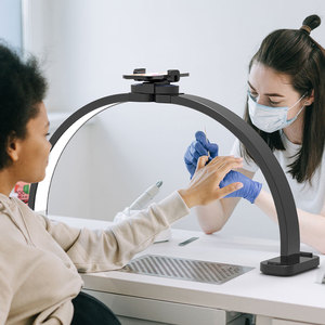 <span class=keywords><strong>Lampe</strong></span> à ongles <span class=keywords><strong>LED</strong></span> pliable, fabrication en usine, perles <span class=keywords><strong>LED</strong></span>, sans éblouissement, sans ombre, éclairage pour manucure et tatouage, bouton de réglage pour manucure - Product Image 2