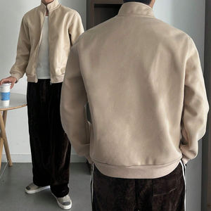 Kingsen – Sweat à capuche décontracté pour homme, demi-zip, couleur unie, broderie numérique, 100 % coton, personnalisable, haute qualité - Product Image 5