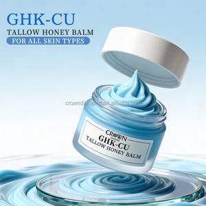 <span class=keywords><strong>Baume</strong></span> Éclaircissant Naturel Vegan OEM pour Visage et Corps, Hydratant, Raffermissant, Anti-Âge, à la Vitamine E, au Miel et aux Peptides de Cuivre GHK-Cu - Product Image 1