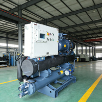 Série de refroidisseurs industriels 10HP 20HP 25HP 30HP 40HP 50HP 80HP 100HP, refroidisseur d'eau à air, refroidisseur à vis, fournisseur