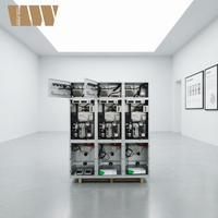 Prix usine – Unité de commutation annulaire (RMU) SIS modulaire isolée solide 12 kV, triphasée, IP67, entièrement étanche et sans entretien, en métal