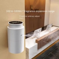 Diffuseur d'huiles essentielles portable électrique personnalisé, 34 dB silencieux, intelligent, contrôlé par application, 120 ml, tour d'arômes, WiFi, batterie, extérieur