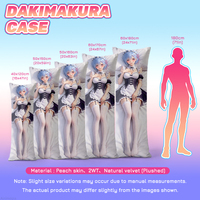 Housse de coussin Dakimakura personnalisée pour anime, coussin de corps décoratif, taie d'oreiller Dakimakura, charme Dakimakura