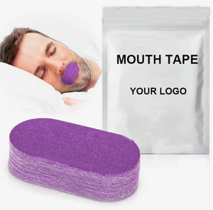 Bande adhésive buccale en coton, bambou et soie pour mieux dormir, anti-ronflement et pour la respiration, pour maintenir la <span class=keywords><strong>bouche</strong></span> fermée - Product Image 4