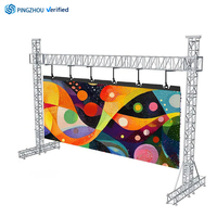 Pantalla LED para exteriores a todo color de 500*500 milímetros, resistente al agua, de aluminio fundido a presión, de alta definición para alquiler en escenarios y pantallas LED de pared.