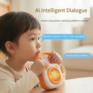 Machine d'histoire interactive intelligente <span class=keywords><strong>pour</strong></span> enfants |   Lecteur audio portable de comptes-rendus <span class=keywords><strong>pour</strong></span> enfants |   Jouet interactif vocal <span class=keywords><strong>pour</strong></span> l'éducation précoce - Product Image 2