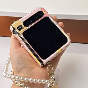 Flower Pattern Artificial Leather Wallet Phone Case with <b>Card</b> Holder for HUAWEI purax Ins Style <b>Embossing</b> Design - Product Image 2