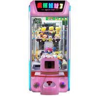 Machine de jeu d'arcade mini-grue à monnayeur Superfun OEM, prix usine, avec support anglais, compatible 110V/220V