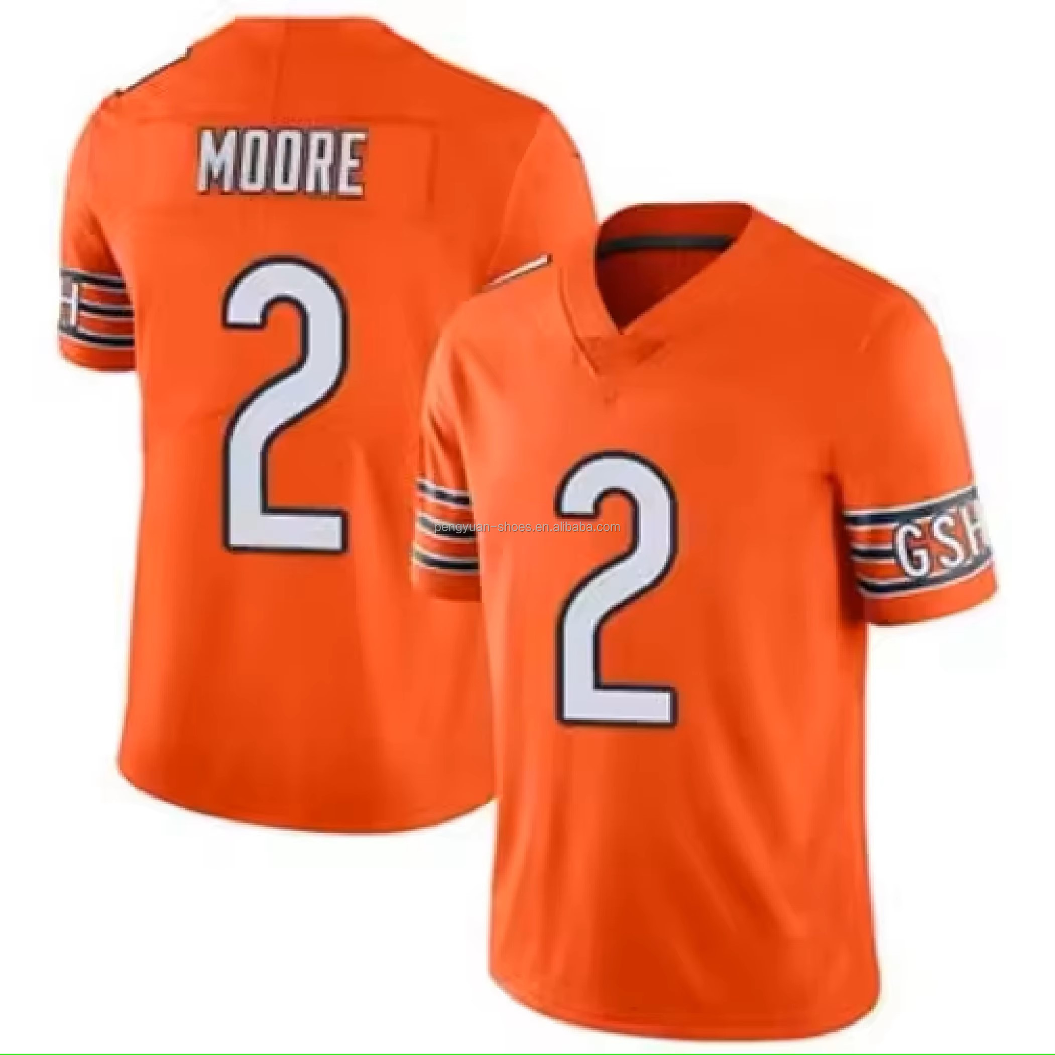 #2 DJ Moore Orange
