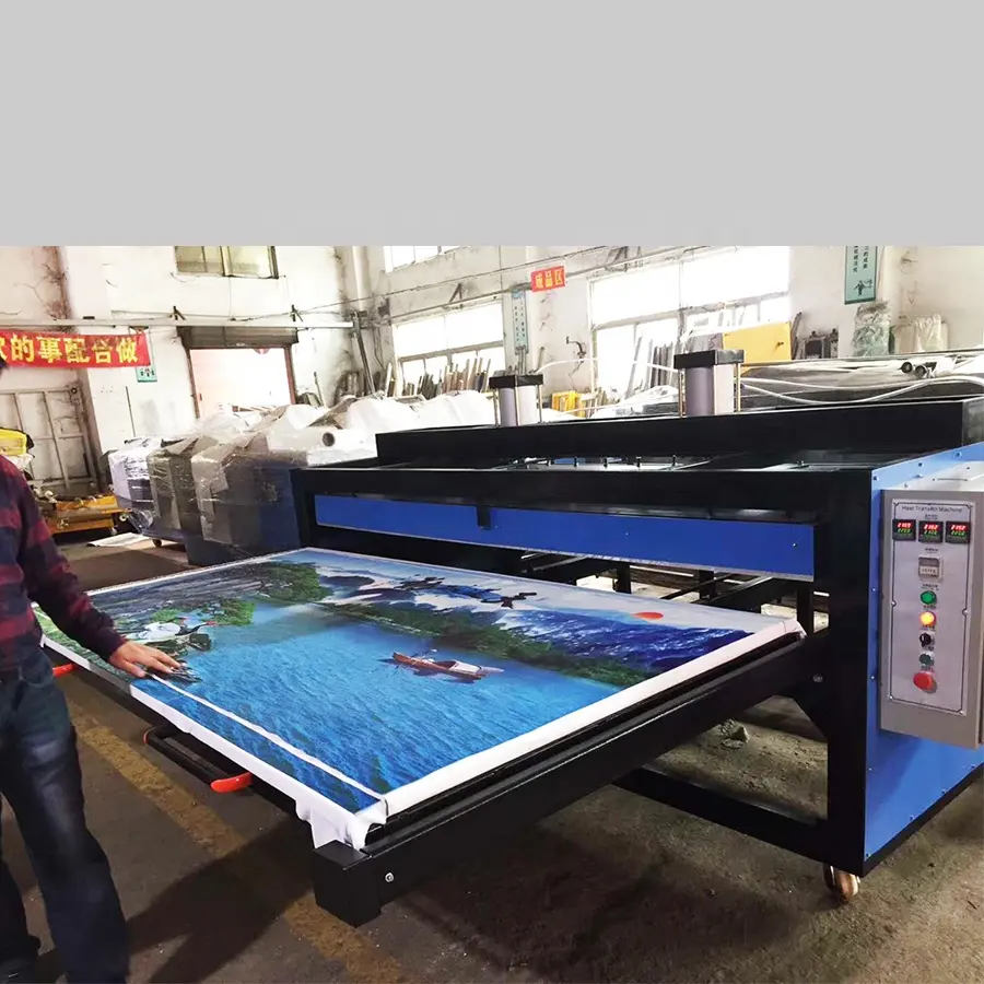 Дунгуань, фабрика, двухцилиндровая планшетная печать, мягкое пустое одеяло, сублимационная теплопередающая машина для 98 дюймов