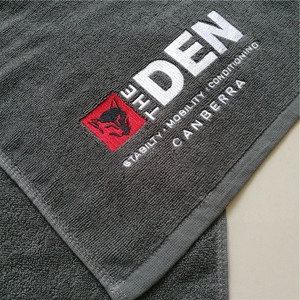 100% bông cá nhân tùy chỉnh phòng tập thể dục khăn với logo - Product Image 3