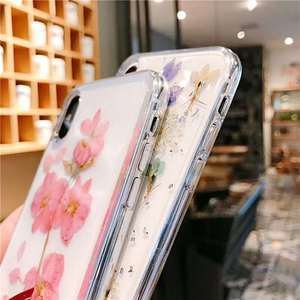 <span class=keywords><strong>Funda</strong></span> de teléfono epoxi con diseño de flor Real seca, cubierta completa, <span class=keywords><strong>colgante</strong></span> para <span class=keywords><strong>iPhone</strong></span> 12 - Product Image 2