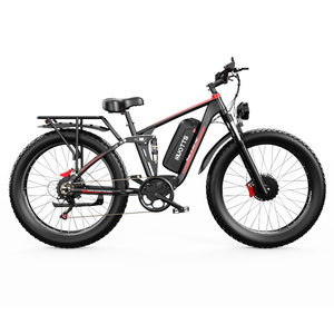 Duotts S26 1500W Ebike 120Km bicicleta eléctrica de neumáticos gruesos 26*4,0 bicicleta de nieve 26 pulgadas doble Motor MTB bicicleta de montaña SUSPENSIÓN COMPLETA Biycle - Product Image 5