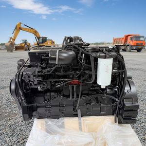 Ensemble moteur SAA6D114E-3 neuf, complet, diesel, bloc long pour excavatrice Komatsu PC300-8 PC350-8 - Product Image 1