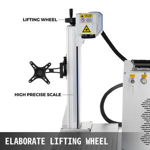 Machine de marquage laser à fibre Vevor Sihao 30W 150*150mm pour matériaux métalliques DXF/PLT/BMP/AI/DWG certifiée CE GS - Product Image 3