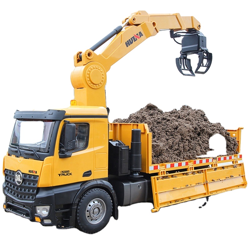 Huina 1538 1/14 26ch 4軸8輪 折り曲げ式クレーントラック Amazon.co.jp: 1/14 2.4GHz 26ch 4軸8輪 折り曲げ式 クレーン
