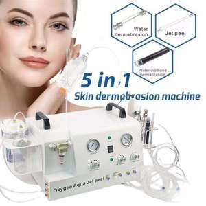 Professional 5 in 1 Hydrodermabrasion <b>Machine</b> Oxygen Jet Peel Facial Skin Care <b>Micro</b> Dermabrasion Beauty Equipment Skin Analyzer - Product Image 3