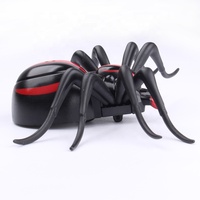 Araignée télécommandée réaliste, jouets de farces effrayantes RC, araignée électronique infrarouge pour fête ou Halloween, cadeau de blague pour enfants 9915