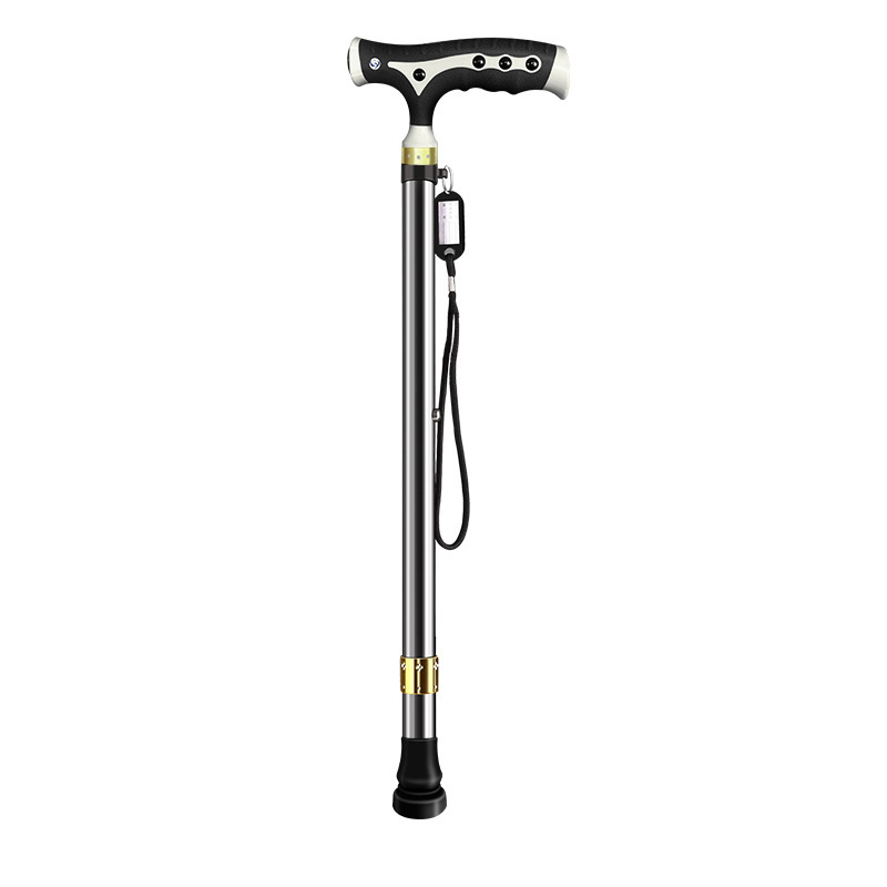 Adjustable Walking Stick with Chair Seat