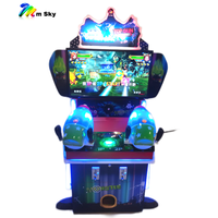 Top Gun 2 M SKY Kids pour borne d'arcade, écran LCD 42 pouces, certifié CE, 2 joueurs, fonctionne avec des pièces de monnaie, pour utilisation en intérieur