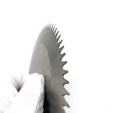 Wear Resistant 19 Teeth <b>Bias</b> <b>Cutter</b> Blade Motor for Tire Manufacturing | Professional STAR KNIVES SAWS Alloy Steel Rubber <b>Fabric</b> - Product Image 2