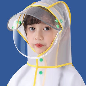 Vente en gros Imperméable pour enfants avec grand chapeau à bord Garçons Filles Sac d'école pour enfants Imperméable Randonnée en plein air Étudiant École <span class=keywords><strong>Cape</strong></span> <span class=keywords><strong>de</strong></span> <span class=keywords><strong>pluie</strong></span> - Product Image 6