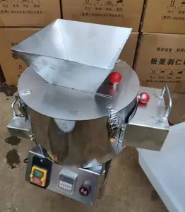 Máquina peladora de castañas chinas de alta calidad, máquina removedora de piel de castañas