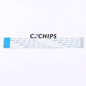 FFC1.0B-16P-100-4-8 FFC Cable (Flexible Flat Cable) P=1mm Connector ( Total PIN Count: 16P )( Pitch: 1mm )( Contact: Reverse ) - Product Image 1