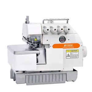 Hot sell 747/757 four five thread high speed direct drive servo motor industrial overlock sewing machine