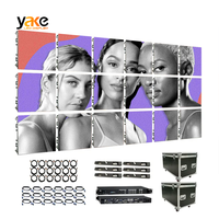 Panneau mural vidéo LED Yake 7680Hz P2.6/P2.9/P3.91mm 8K 4K étanche IP65 pour extérieur/intérieur, idéal pour la scène et la location