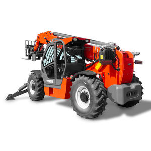 מפעל סין 4טון 18 מטר טלסקופי טלסקופי עם ארבעה גלגלים לנהוג מלגזה שטח קשה - Product Image 5