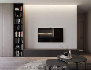 Mobili Tv sospesi moderni italiani del Vermont mobili per Tv autoportanti marroni - Product Image 6