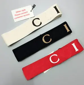 Mỹ Và Châu Âu Mũ Cửa Hàng Thiết Kế Sản Phẩm Nhà Headband Sinh Viên In Thư Thể Thao Headbands Đàn Hồi Headbands - Product Image 1