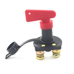 Peças interiores automotivos, 12v 24v interruptor de bateria de carro, isolador desconexo de alta corrente, interruptor cortado para atv marinho