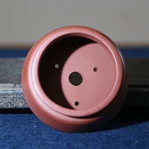 Maceta de Bonsái Hecha a Mano de Arcilla Roja, Miniatura, Estilo Capucha de Monje, Quemador de Incienso, Diseño Clásico Chino - Product Image 3