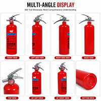 Extincteurs à poudre sèche ABC portables en acier inoxydable DCP de 1 kg, 2 kg, 3 kg, 5 kg, 6 kg, 9 kg, 12 kg, 15 kg, 25 kg, 50 kg, OEM/ODM