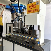 Machine de dénudage et de sertissage manuelle TWL TWX-202 pour fiches d'alimentation américaines à deux broches, pour fils et câbles