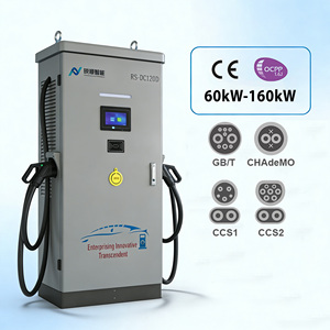 สถานีชาร์จรถยนต์ไฟฟ้าแบบตั้งพื้น กำลังไฟ 60kW 120kW 160kW สำหรับรถยนต์ รถบัส รถบรรทุก ราคาโรงงาน - Product Image 2