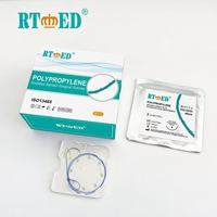 Suture chirurgicale unidirectionnelle/bidirectionnelle en polypropylène barbelé sans nœuds pour la fermeture des plaies
