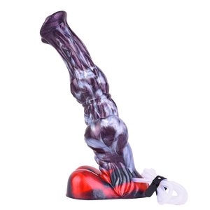 Spuitende Realistische Paardendildo Penis Haan Anale Plug Zachte Siliconen Ejaculerende Dildo 'S G-Spot Orgasme Volwassen Seksspeeltjes - Product Image 4