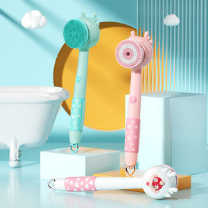 Cepillo de Limpieza Corporal 3 en 1 para Niños 2024, Nuevo Cepillo Exfoliante Recargable Inalámbrico con Mango Largo, Resistente al Agua - Product Image 2