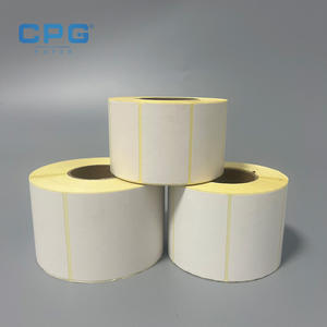 Papel de Etiquetas Térmicas Autoadhesivas con Recubrimiento Superior, Precio de Fábrica, Etiquetas Térmicas de Envío de 2"x1" para el Seguimiento de Artículos Pequeños - Product Image 1