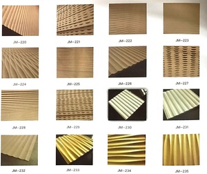 Bảng <span class=keywords><strong>Mdf</strong></span> Sóng 3D 18Mm Màn Hình Treo Tường Cho KTV Nhà Hàng Khách Sạn Cinema Lobby Trang Trí Nhà Cửa - Product Image 5