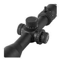 MARS SK Lunette de chasse IR FFP 3-15X44 de haute qualité avec optique et accessoires d'éclairage au volant