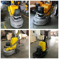 Machine à polir les sols / meuleuse à béton télécommandée 380V avec aspirateur inclus à vendre