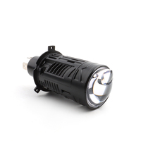 Phare LED H4 Haute Puissance 140W 7000LM Mini Projecteur LED H4 Plug and Play Ampoule de Remplacement pour Voiture
